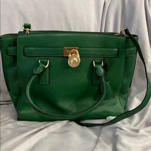 Green Michael Kors bag